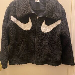 Nike Black Sherpa Jacket